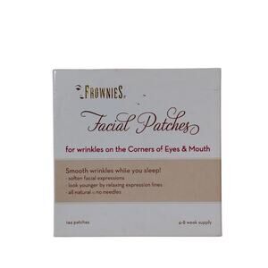 Frownies Facial Patches Smooth Wrinkles on Eyes and Mouth 144 patches NEW